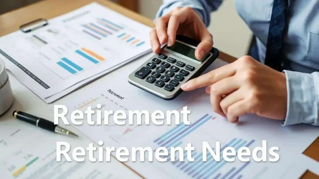 How to calculate your retirement needs