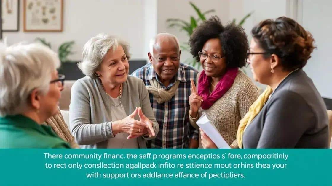 Types of financial assistance for seniors