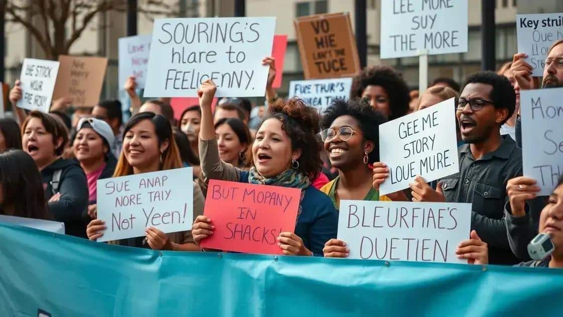 Key concerns voiced by protesters
