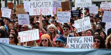 Immigration rights demonstrations escalate in April 2025
