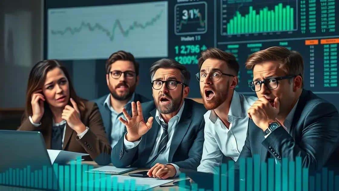 Investor reactions and sentiments