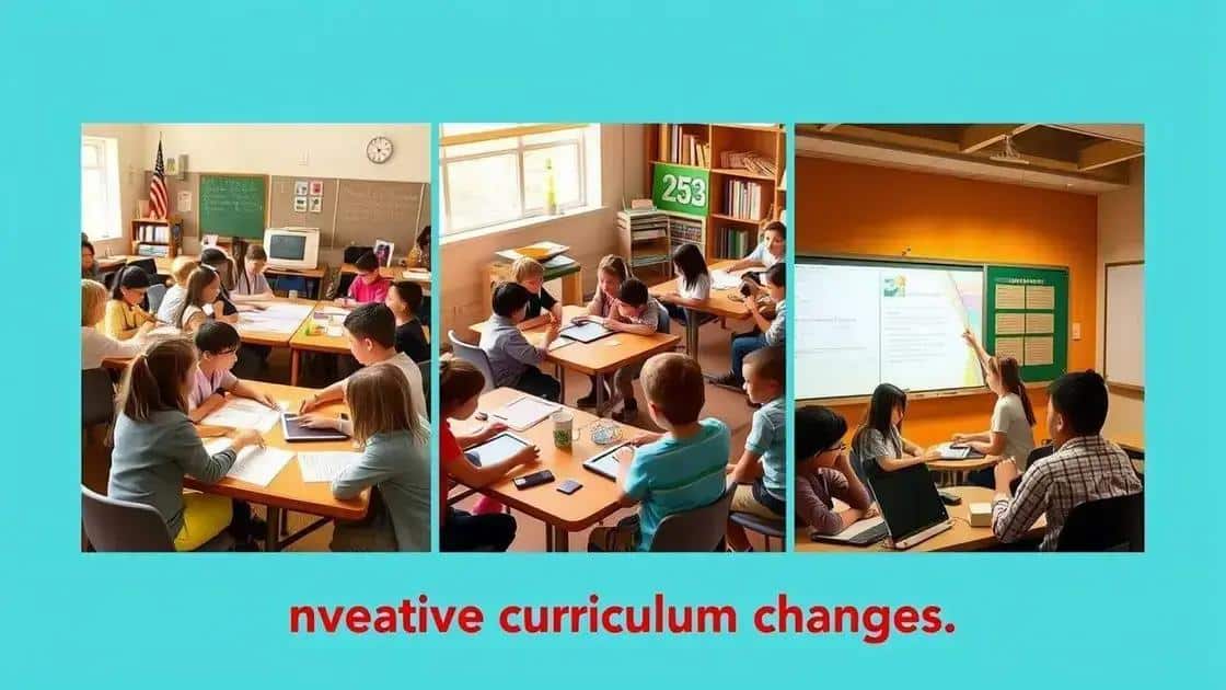 Successful case studies in curriculum reform