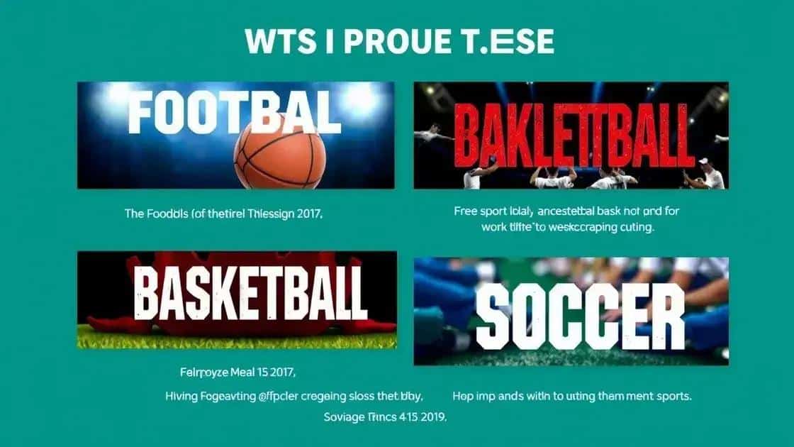 How to adapt headlines for different sports