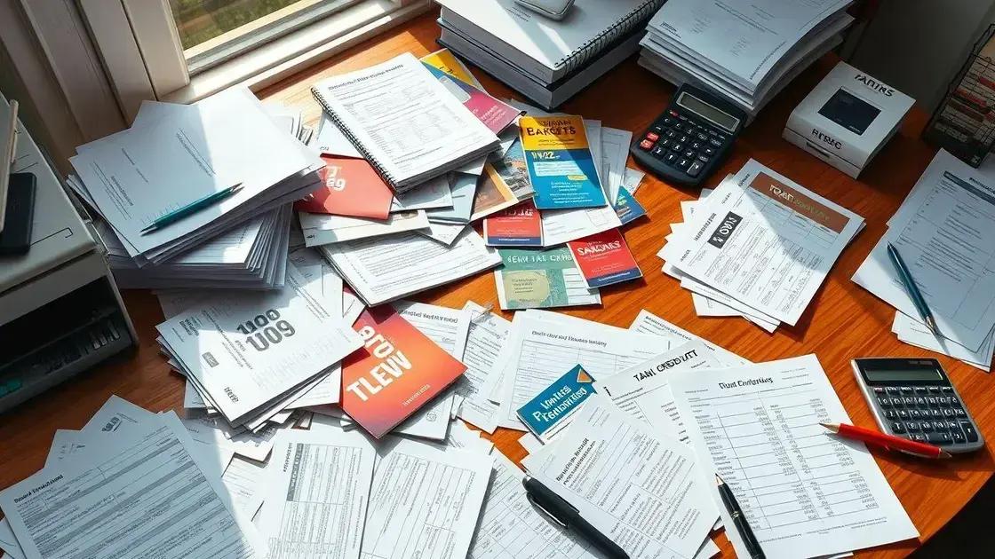 Types of tax credits available