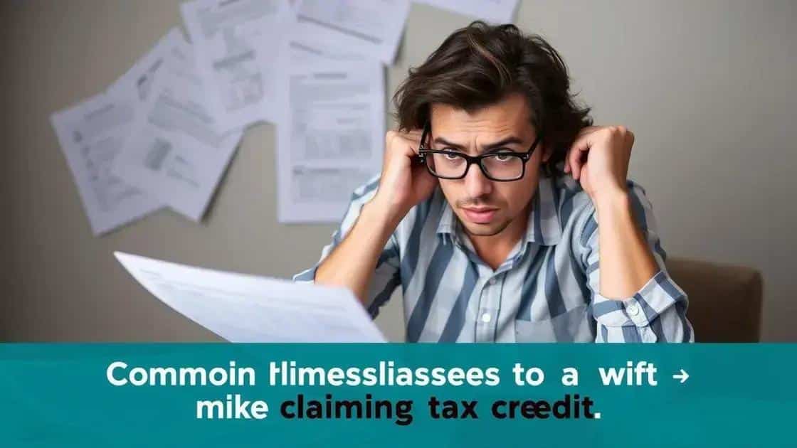 Common mistakes to avoid when claiming
