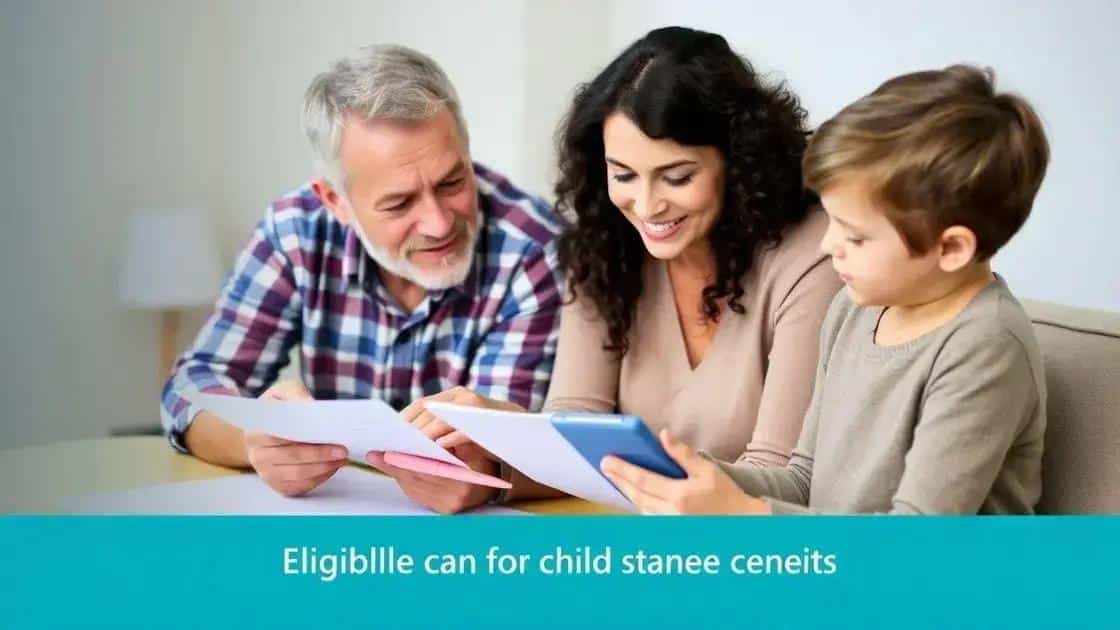 Eligibility requirements for the child tax credit
