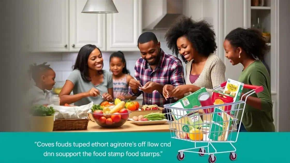 How food stamps benefit families in need