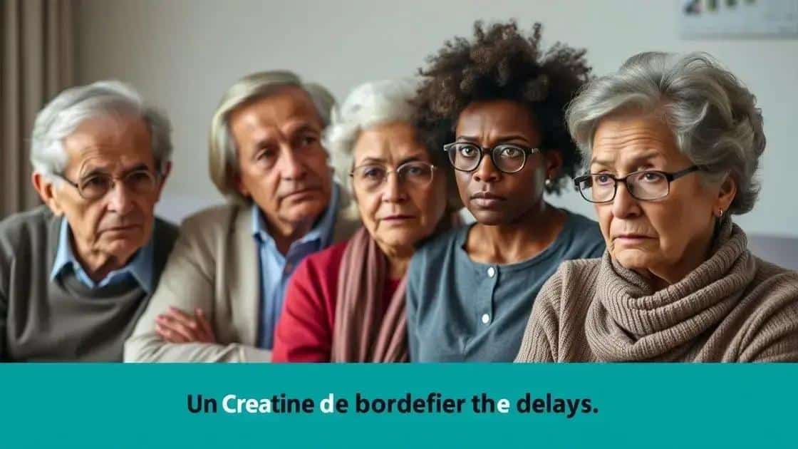 Who is affected by the benefit delays?