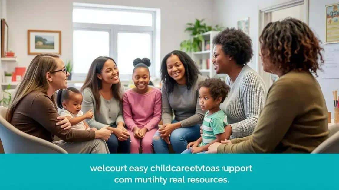 Types of childcare assistance available