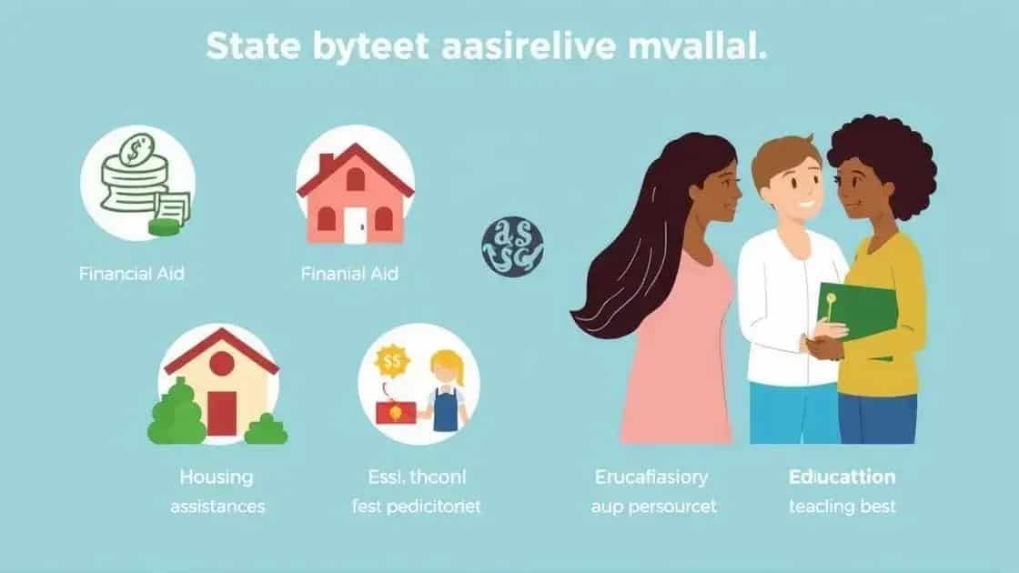 Types of state benefits available