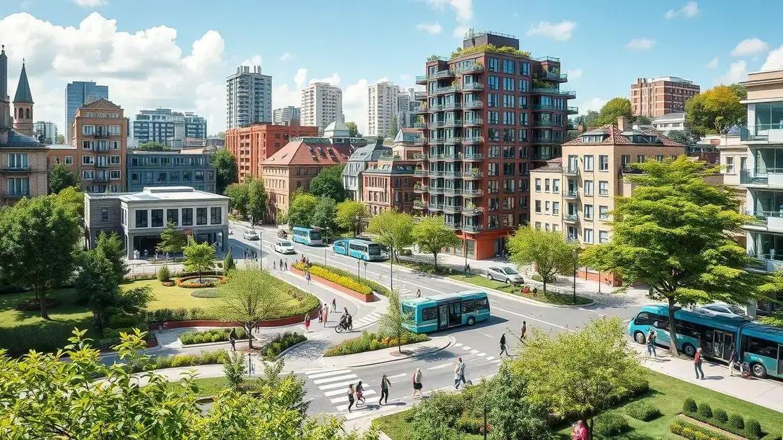 The role of sustainability in urban planning